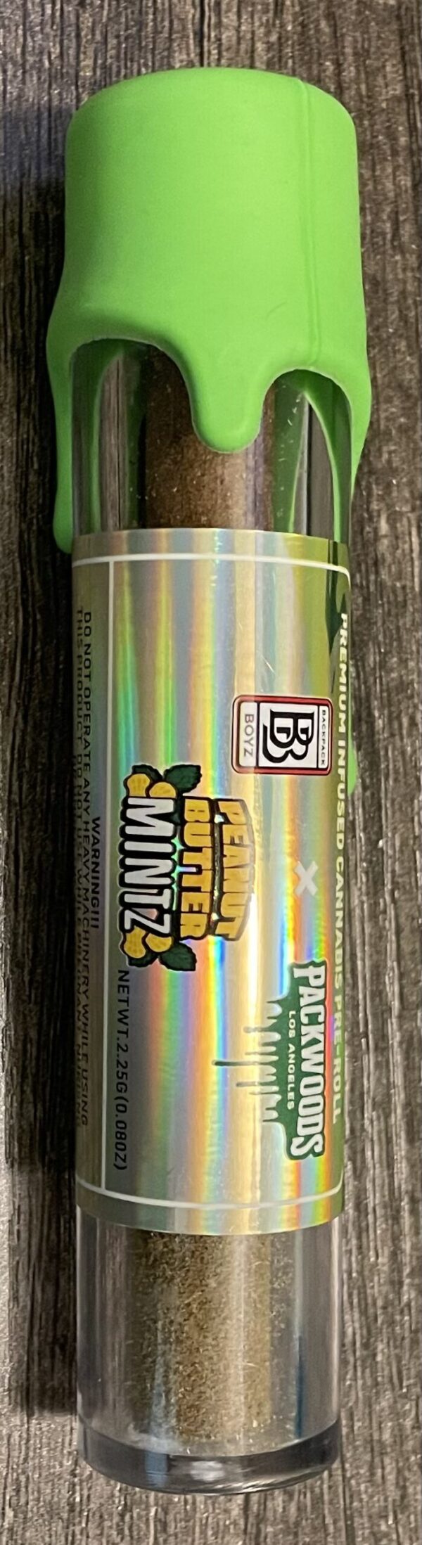 Peanut Butter Mintz 2.25g - Backpack Boyz x Packwoods (Infused) - Image 2