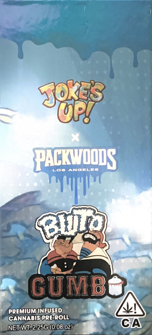 Bluto Gumbo 2.25g - Joke's Up x Packwoods (Infused)